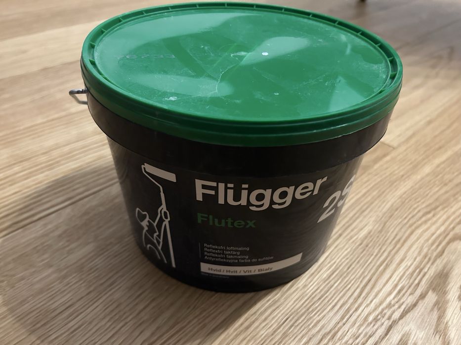 Farba biała do sufitów Flugger