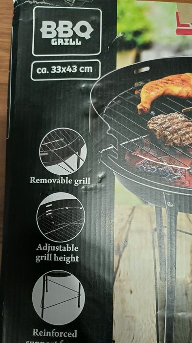 Grill węglowy ogrodowy