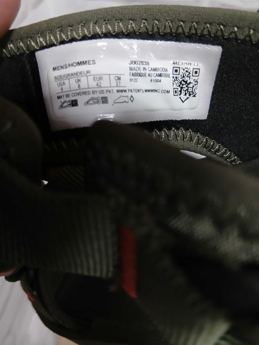 Сандалі чоловічи Merrell Alpine Strap Olive, 42р.