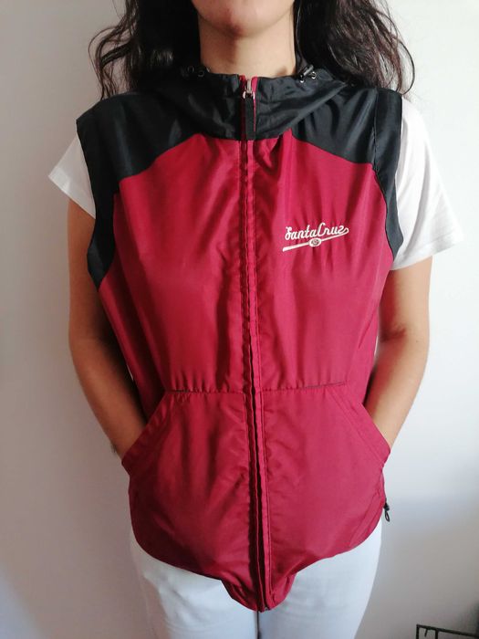 Colete impermeável para senhora