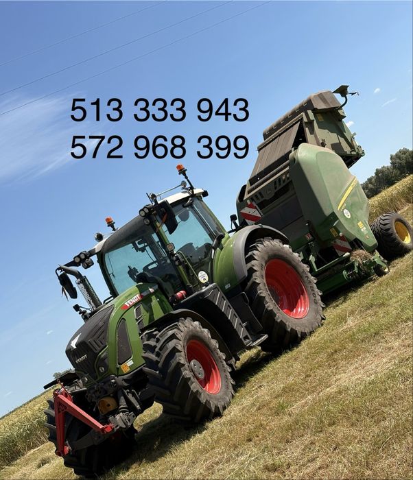 Prasowanie słomy siana Prasa pasowa John Deere v451m