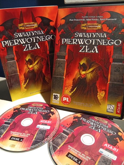 PC- Kultowe RPG! Świątynia Pierwotnego Zła 2003r PL