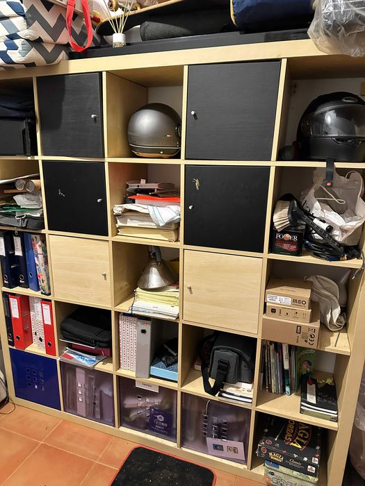 estante kallax 25 cubos