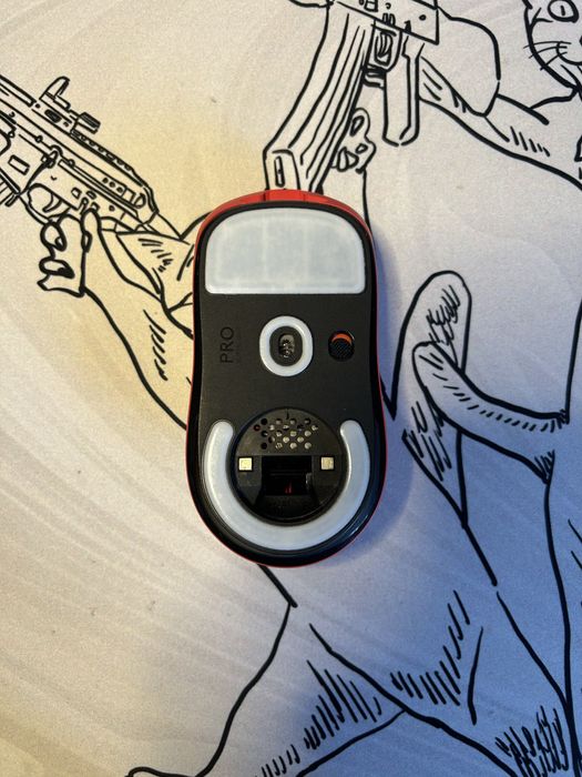 Миша Logitech G PRO X Superlight Wireless Red