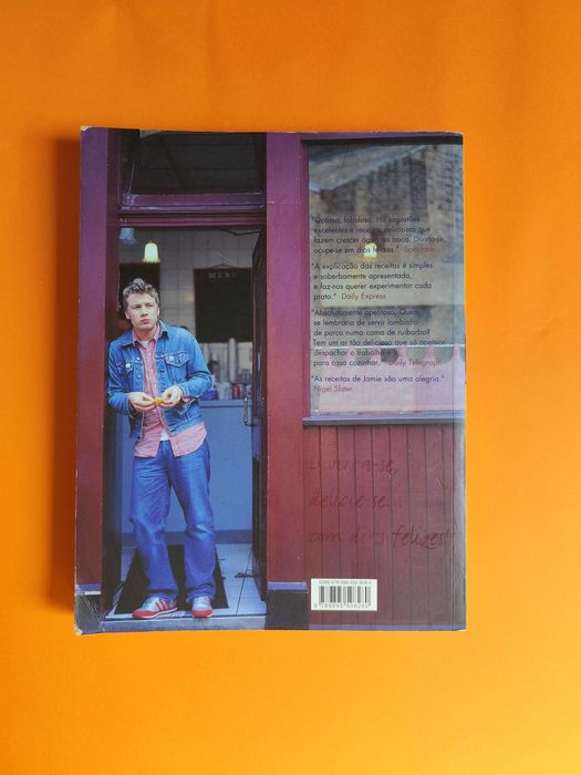 Livro Dias Felizes com Jamie Oliver | Livro de Receitas | Como Novo