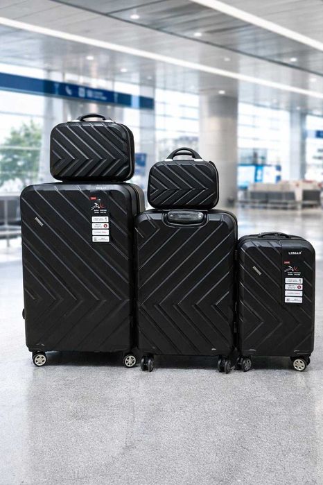 Zestaw walizek podróżnych – komplet 5 sztuk, idealne do podróży