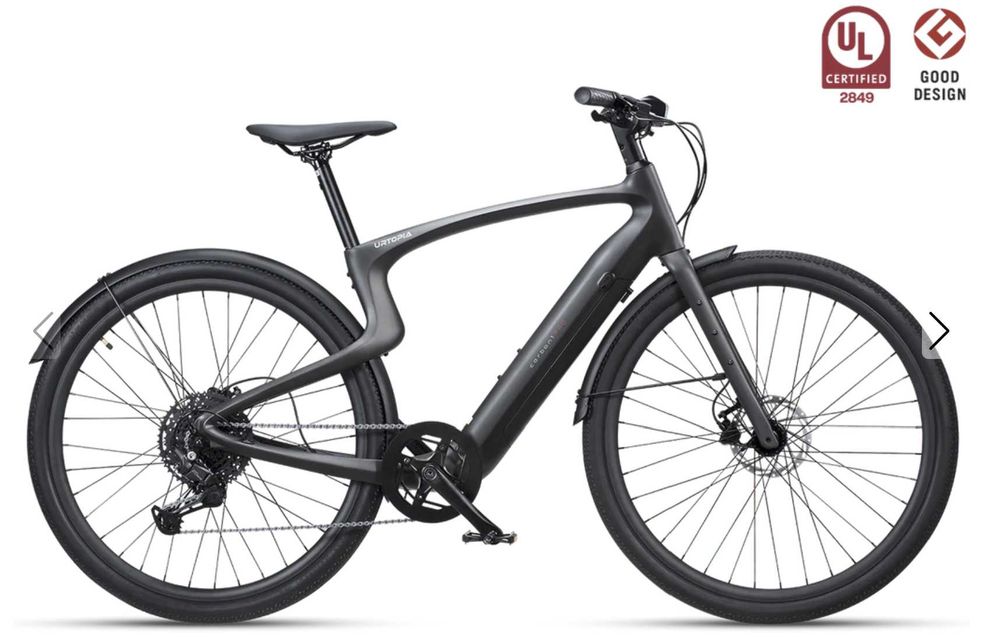 Urtopia Carbon 1 Pro – elektryczny rower karbonowy, lekki, GPS, fingerprint