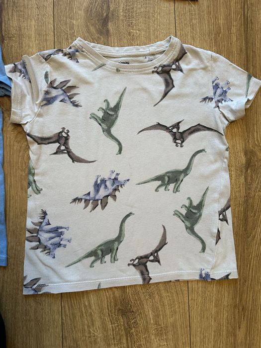 Zestaw t-shirtów r. 116 dla chłopca na lato