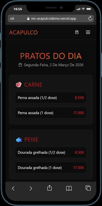 Faço Sites Profissionais para Restaurantes e Negócios Locais