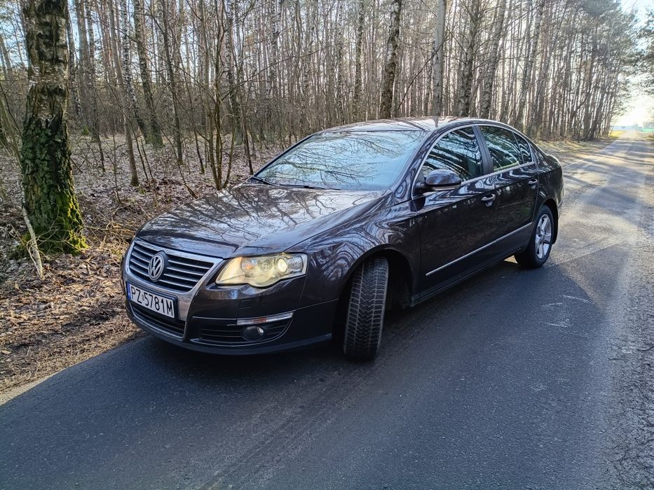 Volkswagen Passat B6 2.0 TDI 170km Highline, salon Polska