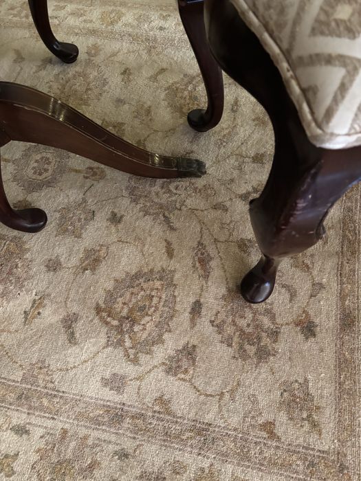 Mesa antiga c/cadeiras