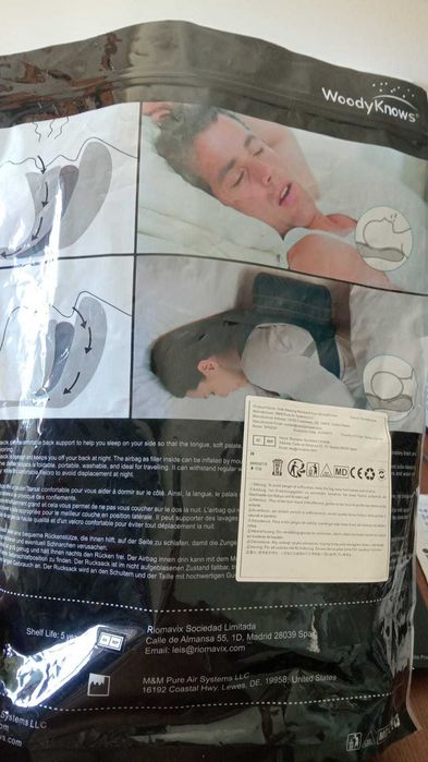 Mochila de Dormir Lateral WoodyKnows (Tam S) - Anti-Ressonar