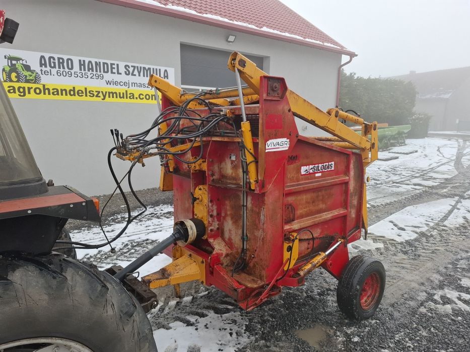 Ścielarka silodis ciągana lub zawieszana
