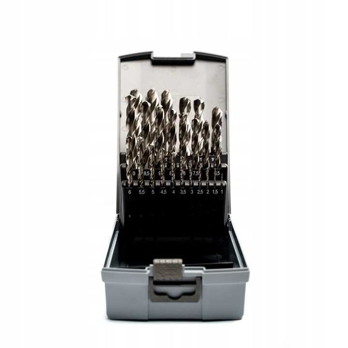 Zestaw Wierteł 1-13 HSSCo 25szt Kobaltowe KORONET