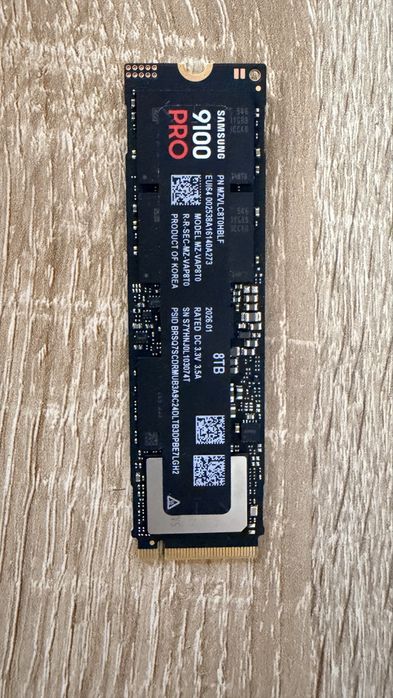 Dysk SAMSUNG 9100 Pro 8TB SSD