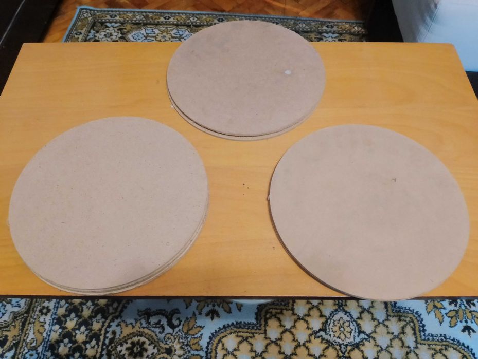 Круги подставки из ДВП