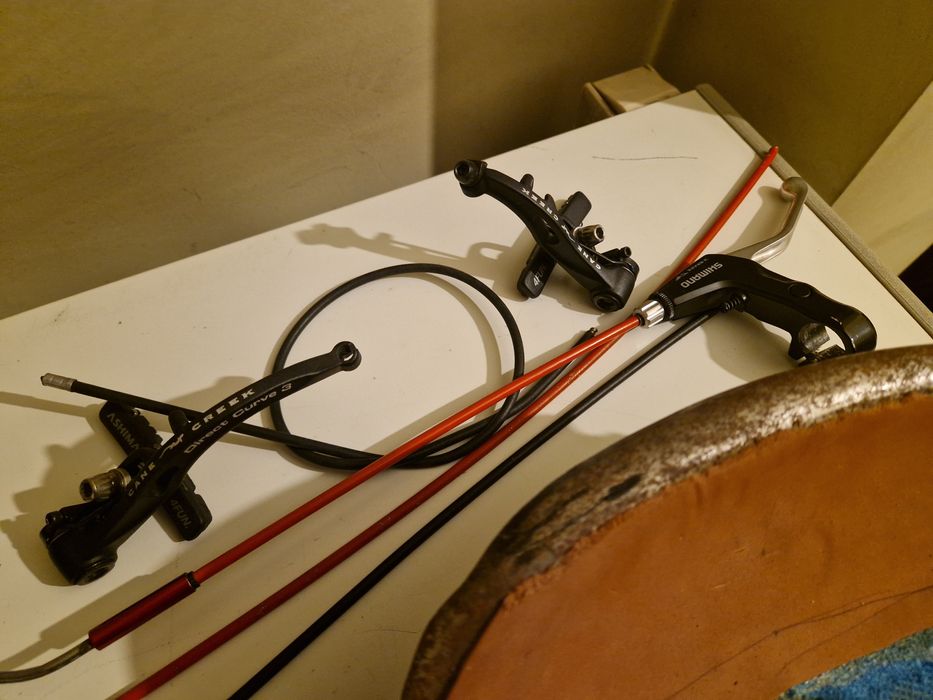 Diversas peças para drift trike