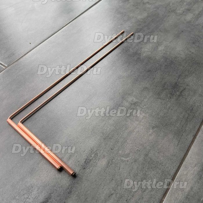 Біолокаційні рамки з чистої міді - Мідні рамки з мідними руківками