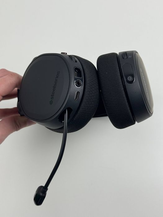 Słuchawki bezprzewodowe SteelSeries Arctis 7+ Wireless Black (61470)