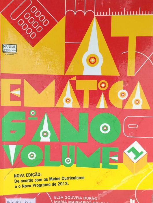 LIVRO Escolar Matematica 6 Ano