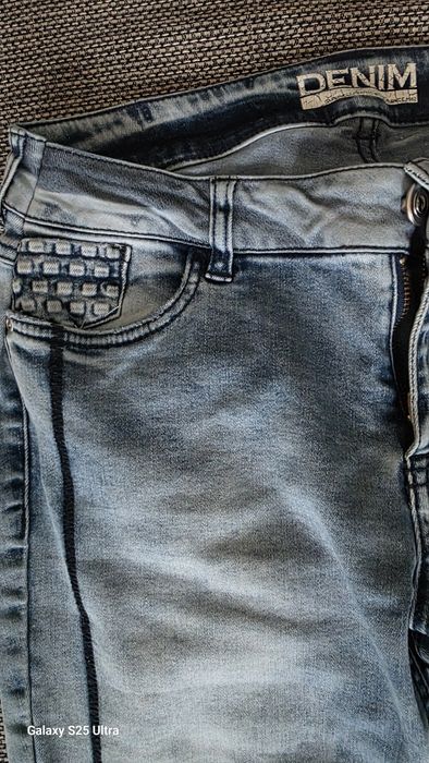 Denim spodnie jeansy damskie 40