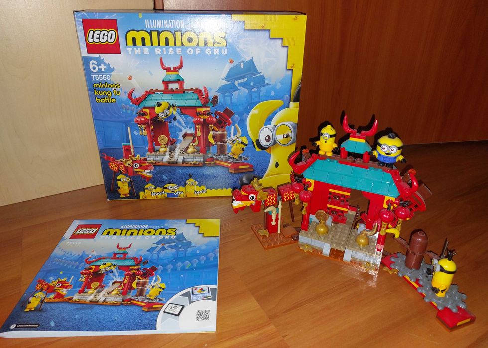 LEGO Minions 75550 Minionkowy pojedynek kung-fu