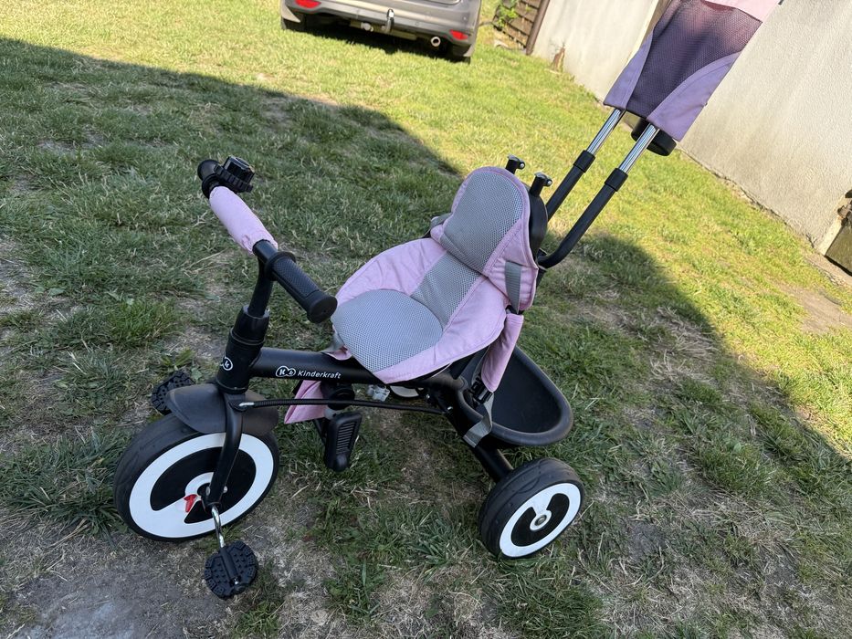 Kinderkraft rowerek 3 kolowy rozowy
