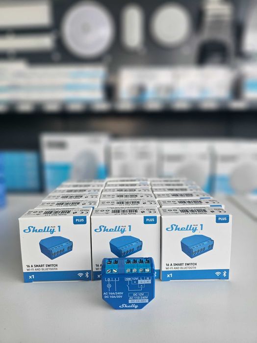 Shelly Relay 1 Plus / Shelly Plus 2PM – New, with Store Warranty64585682370817122