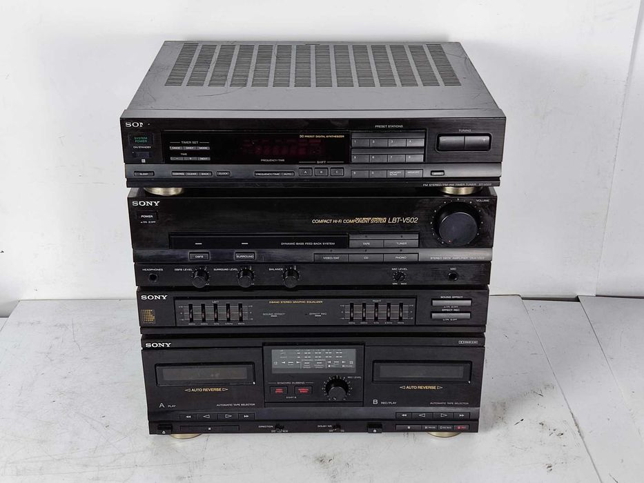 Wieża Sony LBT v502 wzmacniacz korektor tuner surround 6ohm