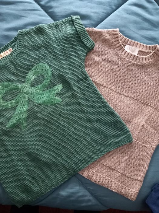 2 Camisolas Manga Curta T - 6 Anos