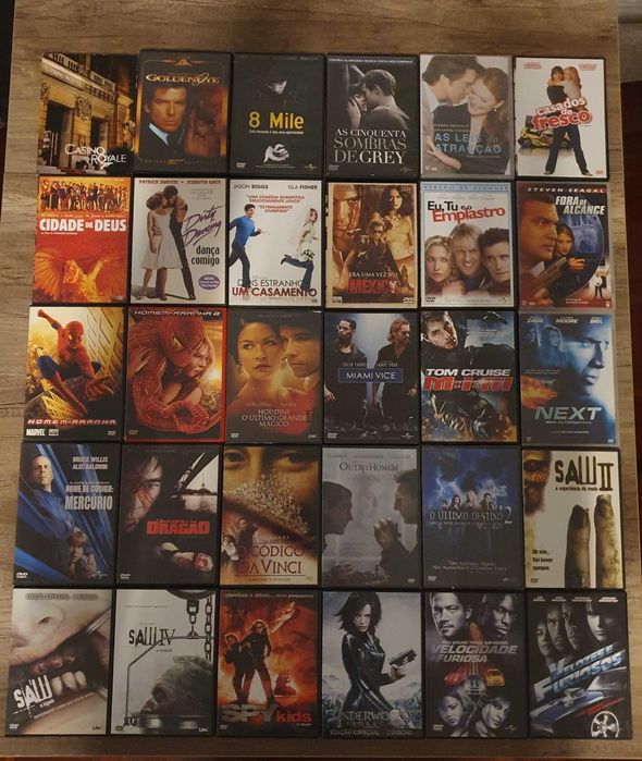 Lote de Filmes e Séries | Edições Especiais | Novos | Usados