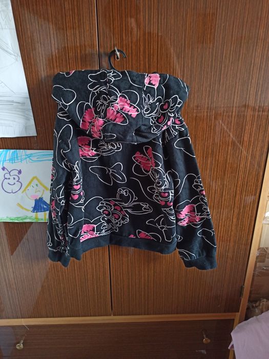 Bluza bluzka z kapturem 122/128