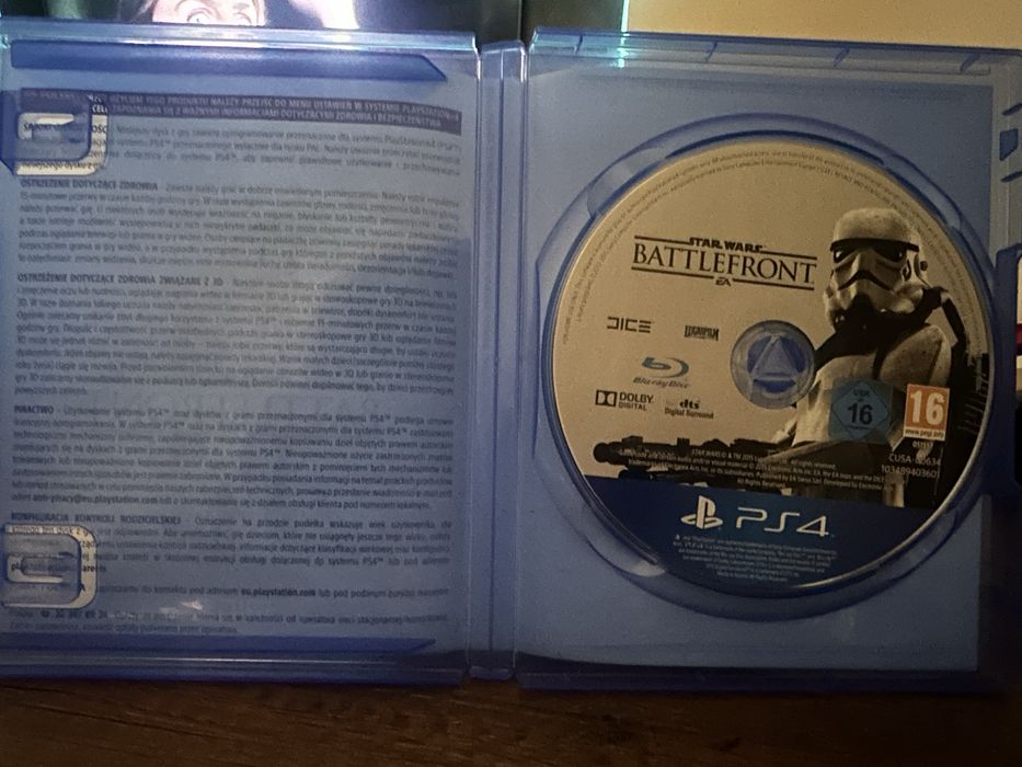 Gra Battlefront Star Wars ps4