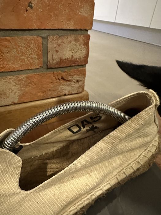 Urocze espadryle z flamingiem OAS