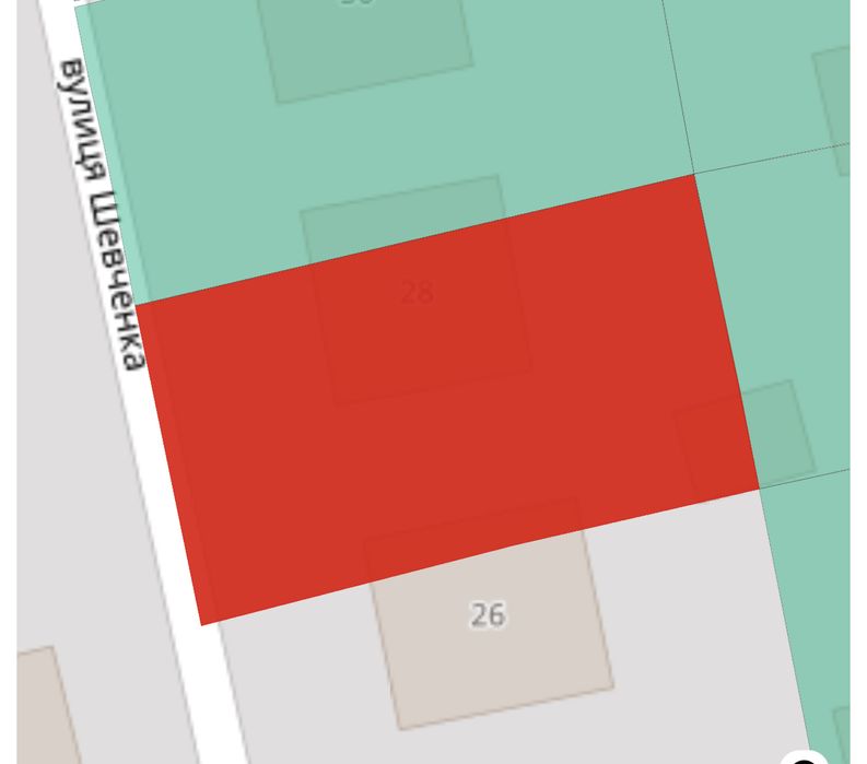 Земельна ділянка під житлову забудову у Брошнів-Осалі 8 сотих