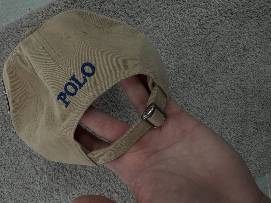 Кепка Поло Ральф Лаурен / бейсболка поло ральф лоурен чорна/ бежева