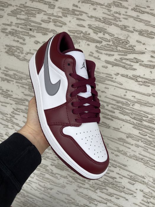 Nike Air Jordan 1 Low Bordeaux 45.5 *NOWE*