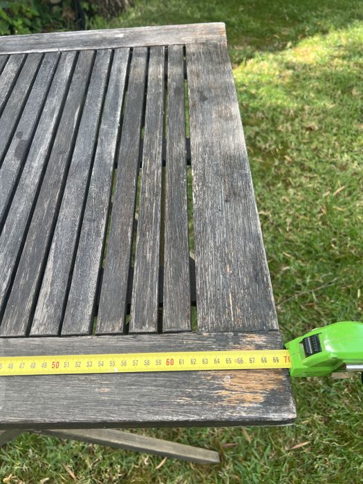 Mesa de jardim 70x70