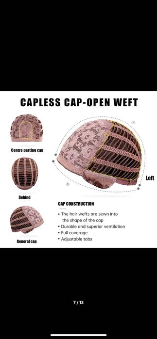 Nowa peruka blond długa damska balejaż pasemka prostą sombre