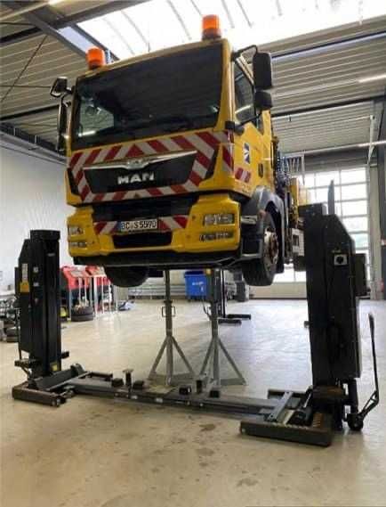 NORTEC PRO PK8500W Kolumny TIR 8,5T mobilne