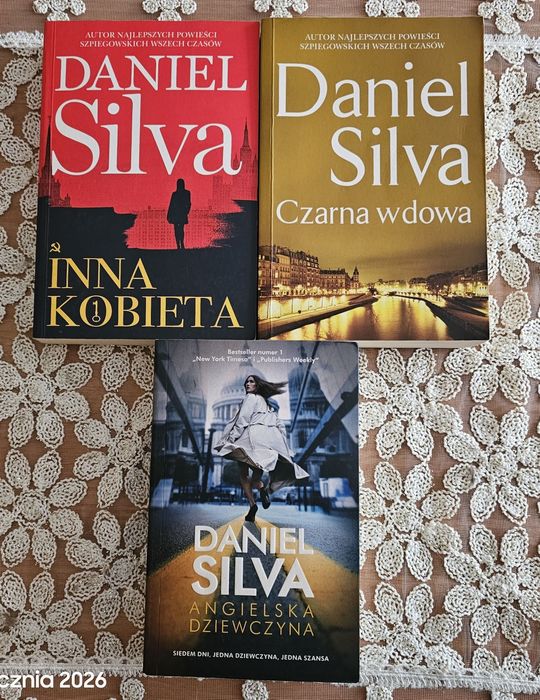 Daniel Silva Angielska Dziewczyna Inna Kobieta, Czarna Wdowa