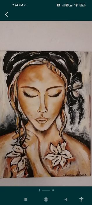 Obraz akrylowy ręcznie malowane 40x50 i inne