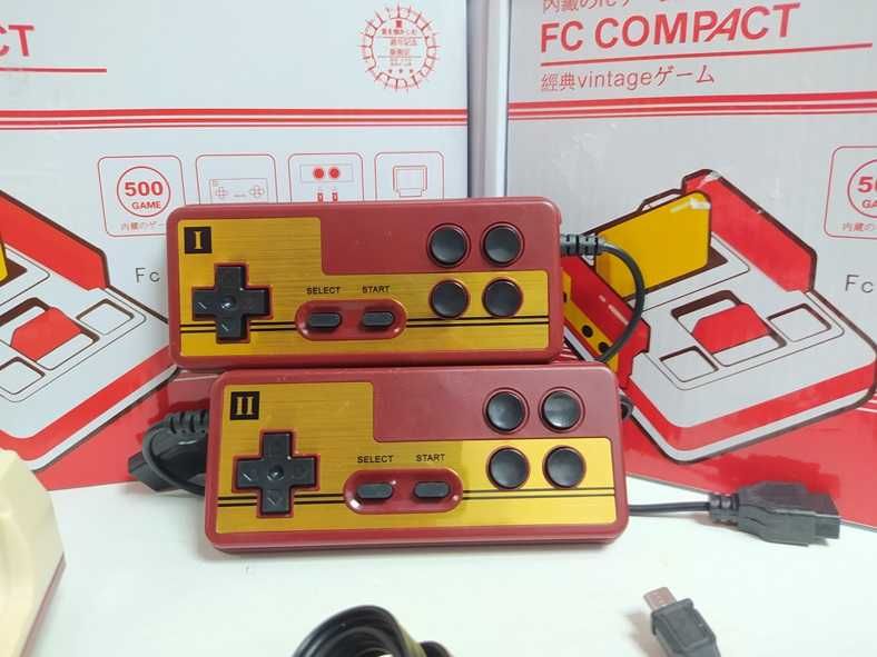 Ігрова приставка 8 біт Денди Супер Марио Dendy Junior Famicom 500 ігор