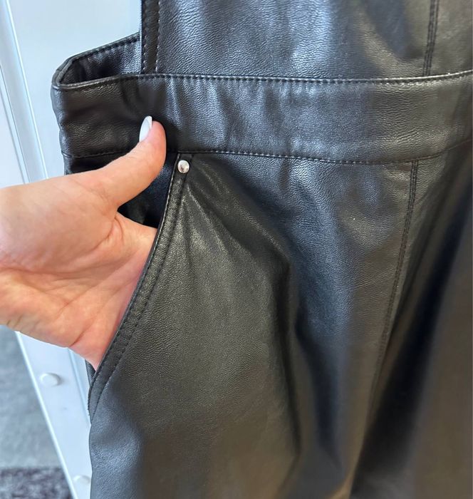 Сарафан под кожу h&m