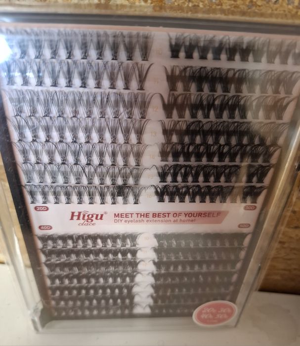 Rzęsy sztuczne 280 szt. Nowe