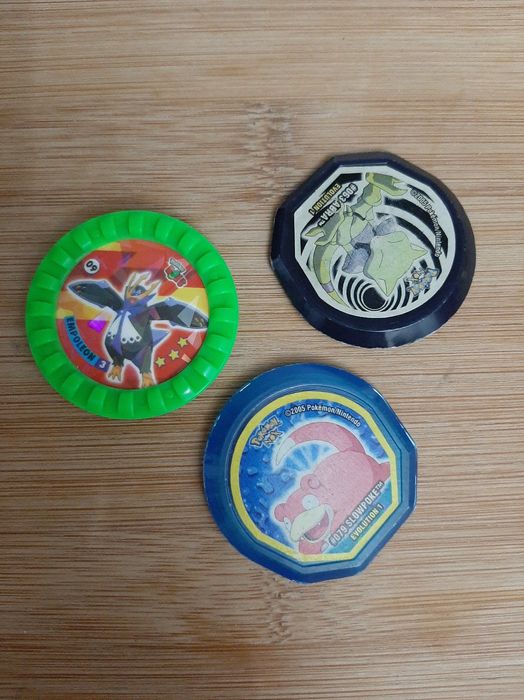 Conjunto Tazos Pokémon