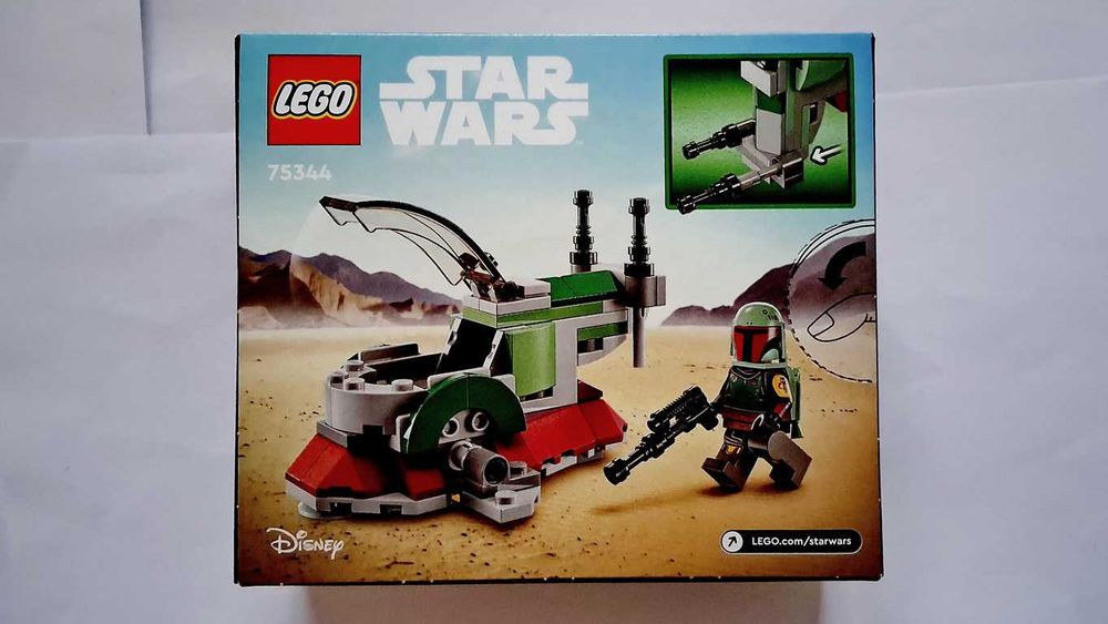 Lego Star Wars 75344 Boba Fett's Starship Microfighter Slave I selado