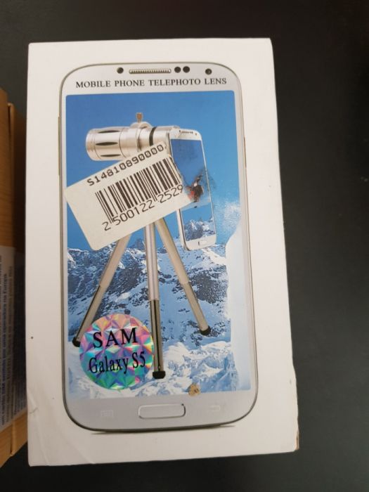 Lente para Samsung Galaxy S5 telemóvel