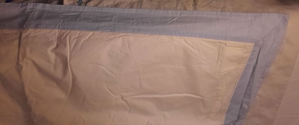Lençol capa de edredon 100% algodão - muito bom -  para cama XL
