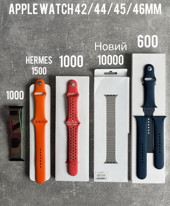 Оригінальні ремінці Apple Watch